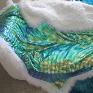 Festival Blanket Burning Man LIB Home Throw White